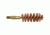 Pro-Shot Pro-Shot Brass Core-Bronze Bristle Pistol Length Bore Brush .50 Caliber, Bronze Bristles w/ Brass Core, 50P