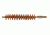 Pro-Shot Pro-Shot Brass Core-Bronze Bristle Rifle Length Bore Brush .45 Caliber, Bronze Bristles w/ Brass Core, 45R