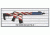 Pro-Shot Horizontal Long Gun Display, Slatwall/Pegboard, 10-Pack HGD-SLAT/PEG-10