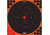Pro-Shot Pro-Shot Splatter Shot Bullseye Targets Peel And Stick 12 Inch Orange 12 Pack, Orange, 12B-ORNGE-12PK