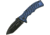 Proelia Linerlock Blue/Black Folding Knife,3.75in,Black Stonewash D2 Tool Steel,Tanto,Blue and Black,G10 Handle TX010BLB