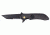 Puma Knives Alleycat Tanto Folding Knife, 3.3in Blade, Black Aluminum 6622003