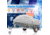 Pyle Armor Shield Personal Watercraft Cover 139-inch to 145-inch, Gray, 139 to 145, PCVJS14