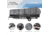 Pyle Armor Shield Trailer Pontoon Boat Cover, Gray, PCVHP661