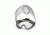 Capstone Goggles w/Clear Shield, Clear Anti-Fog Dual Lens
