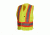 CSA Lumen-X Vest w/Contrasting Reflective Tape, Flame Retardant, Hi-Vis Lime, Med-XL