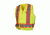 CSA Lumen-X Vest w/Reflective Tape, Hi-Vis Lime, Medium