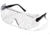 Pyramex Defiant Safety Glasses - Over Prescription - Clear Lens, Black-Jumbo Frame SB1010SJ