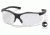 Pyramex Fortress Safety Glasses - Clear Anti-fog Lens, Black Frame SB3710DT