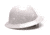 Pyramex Full Brim 4 Point Ratchet Suspension Hard Hat - White HP24110