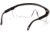 Pyramex Integra Safety Eyewear - Clear Lens, Black Frame SB410S