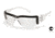 Pyramex Intruder Safety Glasses - Clear Frame w/ Foam Padding/Clear-Hardcoated Anti-fog Lens