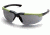 Pyramex Reatta Safety Glasses - Gray Lens, Green-Charcoal Frame SGC4820D