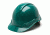Pyramex Ridgeline HP46 Hard Hat,Cap-Style 6 Point Ratchet Suspension,Green HP46135