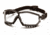 Pyramex V2G Safety Glasses w/Clear H2X Anti-Fog Lens, Black GB1810ST