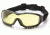Pyramex V3G Safety Glasses, Black Strap/Temples/Amber Anti-Fog Lens GB8230ST