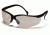 Pyramex Venture II Safety Glasses - Indoor/Outdoor Mirror Lens, Black Frame SB1880S