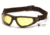 Pyramex XSG Tactical Glasses - Amber Ballistic Anti-Fog Lens, Black Frame GB4030BST