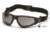 Pyramex XSG Tactical Glasses - Gray Ballistic Anti-Fog Lens, Black Frame GB4020BST