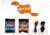 Pyro Putty Elite Dual Arch Rechargeable Lighter, Blaze Orange, PPARC2