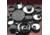 Qorpak Black Phenolic Screw Caps, Pulp/Tinfoil Liner, Qorpak 5124/12