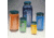 Qorpak Bottle Beakers, Medium Rounds, Wide Mouth, Qorpak 7785C With PE-Lined Black Phenolic Cap