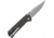 QSP Knife Grebe Button Lock Brown