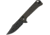QSP Knife Grebe Button Lock Brown QS147A2