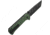 QSP Knife Grebe T Button Lock Green CF QS148G2