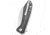 QSP Knife Pelican Linerlock Folding Knife, 3.63in CPM S35VN stainless blade, Black linen micarta handle, QS118-D2