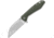 QSP Knife Pelican Linerlock Folding Knife, 3.63in CPM S35VN stainless blade, Green linen micarta handle, QS118-E2