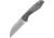 QSP Knife Pelican Linerlock Folding Knife, 3.63in stonewash finish CPM S35VN stainless blade, Black, Black linen micarta handle, QS118-D1