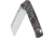 QSP Knife Penguin Plus Folding Knife, 4.5in Closed, 3.38in Satin CPM-20CV SS Blade, Red/White/Blue Carbon Fiber Handle, QS130XL-G1