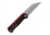 QSP Knife Swordfish Button Lock Blk/Rd