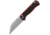 QSP Knife Swordfish Button Lock Blk/Rd