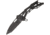 Quartermaster General Lee 2 Limo Tint Folding Knife,3.625in,S35VN Steel,Standard Edge,Tanto,Black Handle QTR11LT