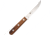 R. Murphy The Hunter SS Fixed Blade Knife, 4.75in, Stainless Steel, Brushed, Wood Handle RMHUNTSBU