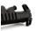 Radian Weapons Model 1 Upper Receiver and Hand Guard Set, 10 in, M-LOK, Radian Black, R0195