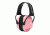 Radians Women's/Youth Hearing Protection Muffs NRR22 Pink