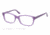 Ralph Lauren Eyeglasses RL6062 with No-Line Progressive Rx Prescription Lenses 5337-52 - Violet Opal Frame, Demo Lens Lenses