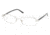 Ralph Lauren RL5056 Progressive Eyeglasses Shiny Silver Frame / 51 mm Prescription Lenses, 9001-5116