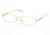 Ralph Lauren RL5028 Progressive Eyeglasses - Shiny Gold Demo Lens Frame w/ 51 mm Diameter Lenses, 9063-5116