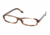 Ralph Lauren RL6028 Bifocal Eyeglasses - Brown Striped Transparent Frame w/ 53 mm Diameter Lenses, 5147-5315