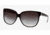 Ralph RA 5085 Sunglasses Styles Black/White/Crystal Frame / Gray Gradient Lenses, 550-11-5912