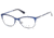 Rampage RA0196 Eyeglass Frames - Shiny Blue Frame Color