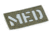 Raptor Tactical Laser Cut Reversible Patch, Ranger Green, RV-RG