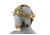 Raptor Tactical Sentinel Skullcrusher GEN 2.0 Tactical Headgear with Bungee Cord, Rhodesian, One size, RT-SENTINEL-RD-BC