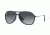 Ray-Ban ALEX F RB4201F Sunglasses 60028G-59 - Rubber Blue Frame, Grey Gradient Dark Grey Lenses