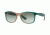 Ray-Ban ANDY RB4202 Bifocal Prescription Sunglasses, 55mm, Grad Green On Lt Brown Rubber, RB4202-63688E-55-BI