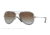Ray-Ban AVIATOR FLAT METAL RB3513M Sunglasses 147/T5-56 - Demi Glos Sand Gunmetal Frame, Grey Gradient Brown Polar Lenses